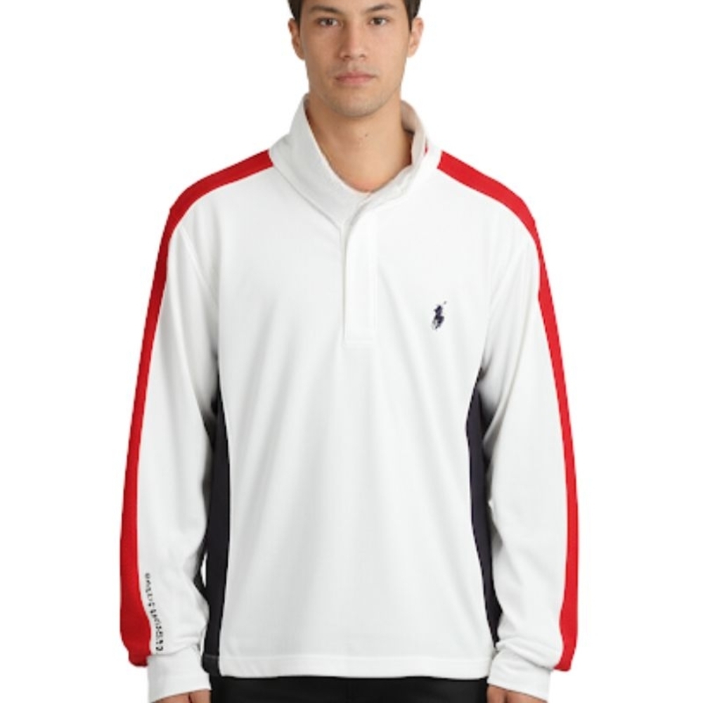 Polo Ralph Lauren 100% Pima Soft Touch Cotton Men's XL 1/4 Zip Long Sleeve
